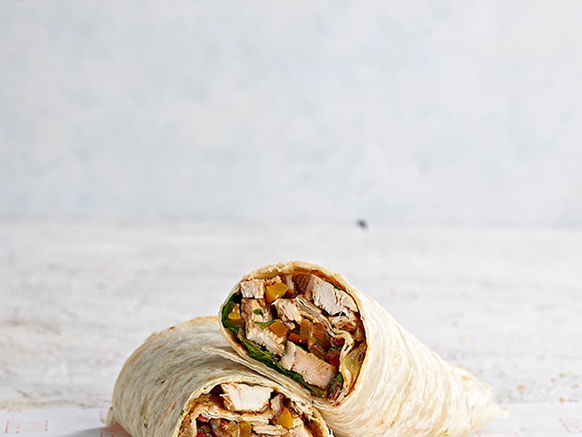 Chicken Fajita Wrap Sandwich