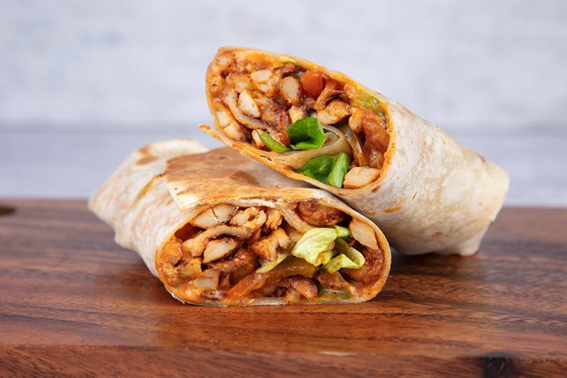 Fajita Chicken Wrap (Sandwich)
