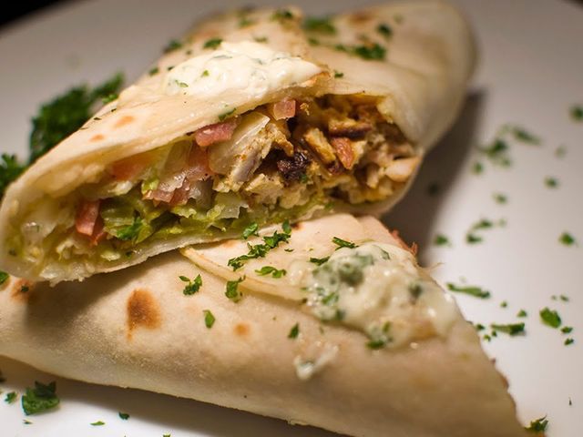 Chicken Fajita Crepe