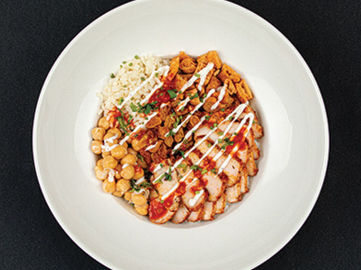 Chicken Fatteh Bowl