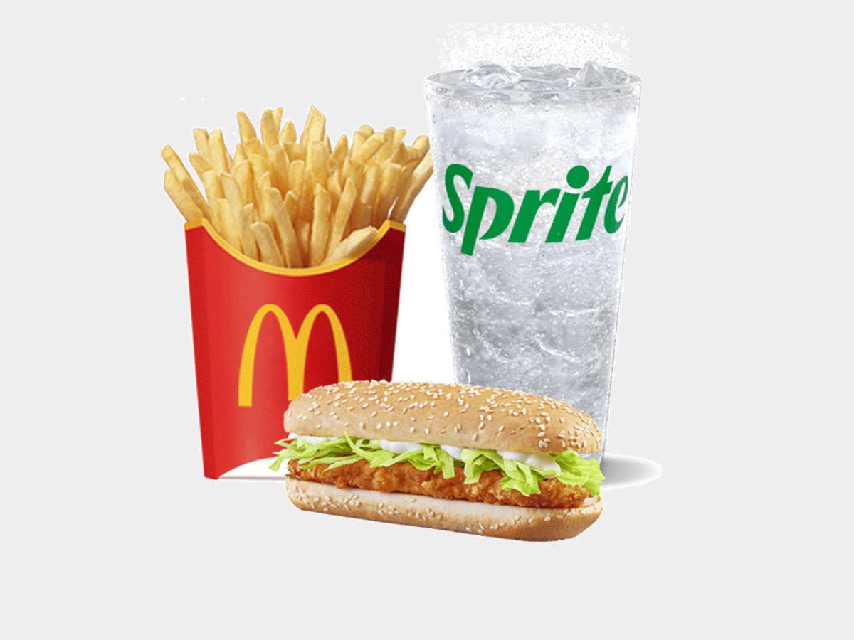 Chicken Fillet Spicy Large Meal