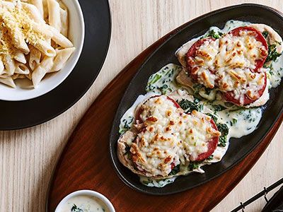 Chicken Florentina Platter