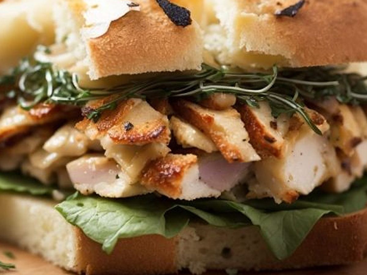 Chicken Focaccia