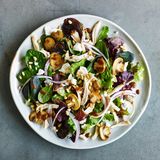 Chicken Fresh Mushroom Salad