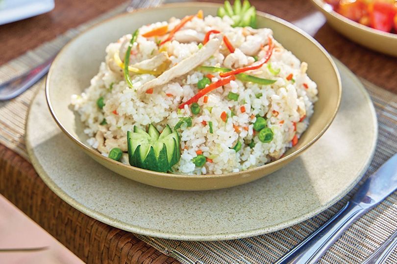Fried Rice With Chicken Regular