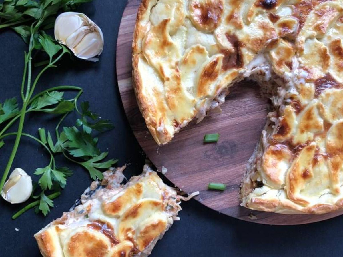 Chicken Fongi Pie