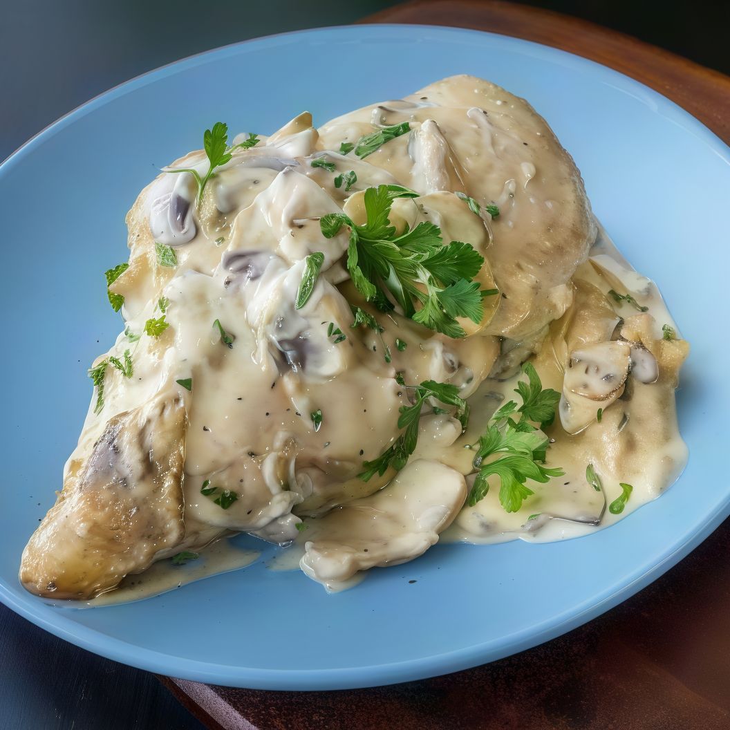 Chicken Fungi Platter