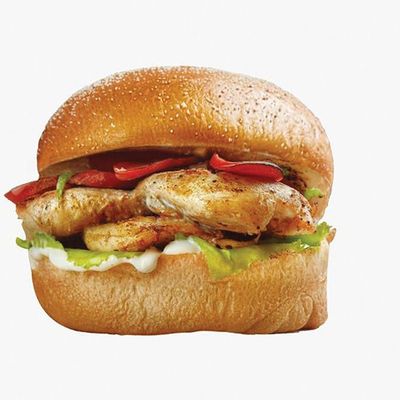 Mushroom Chicken Grill Burger