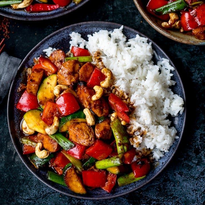 Chinese Spicy Chicken Kung Paw