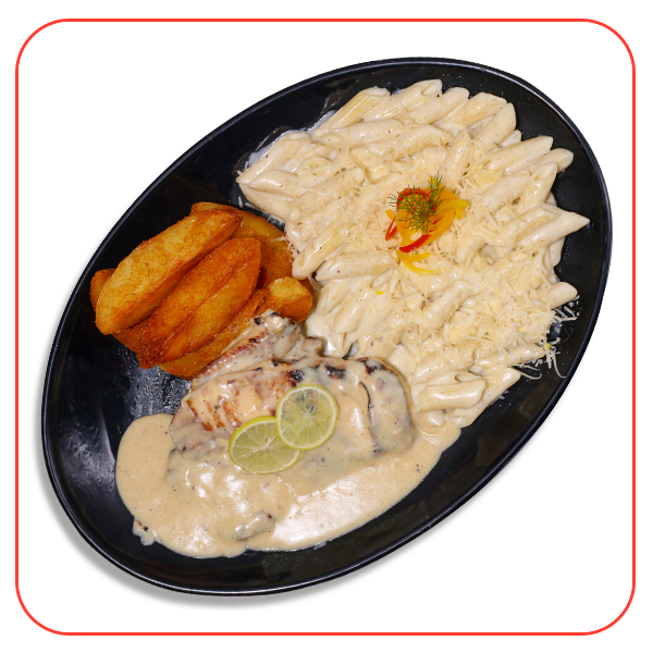 Chicken Lemon Sauce Platter