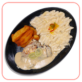 Chicken Lemon Sauce Platter