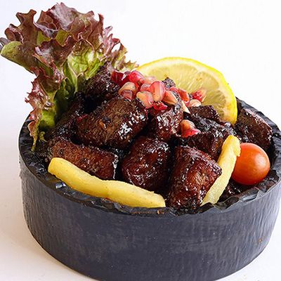 Chicken Liver with Pomegranate Molasses