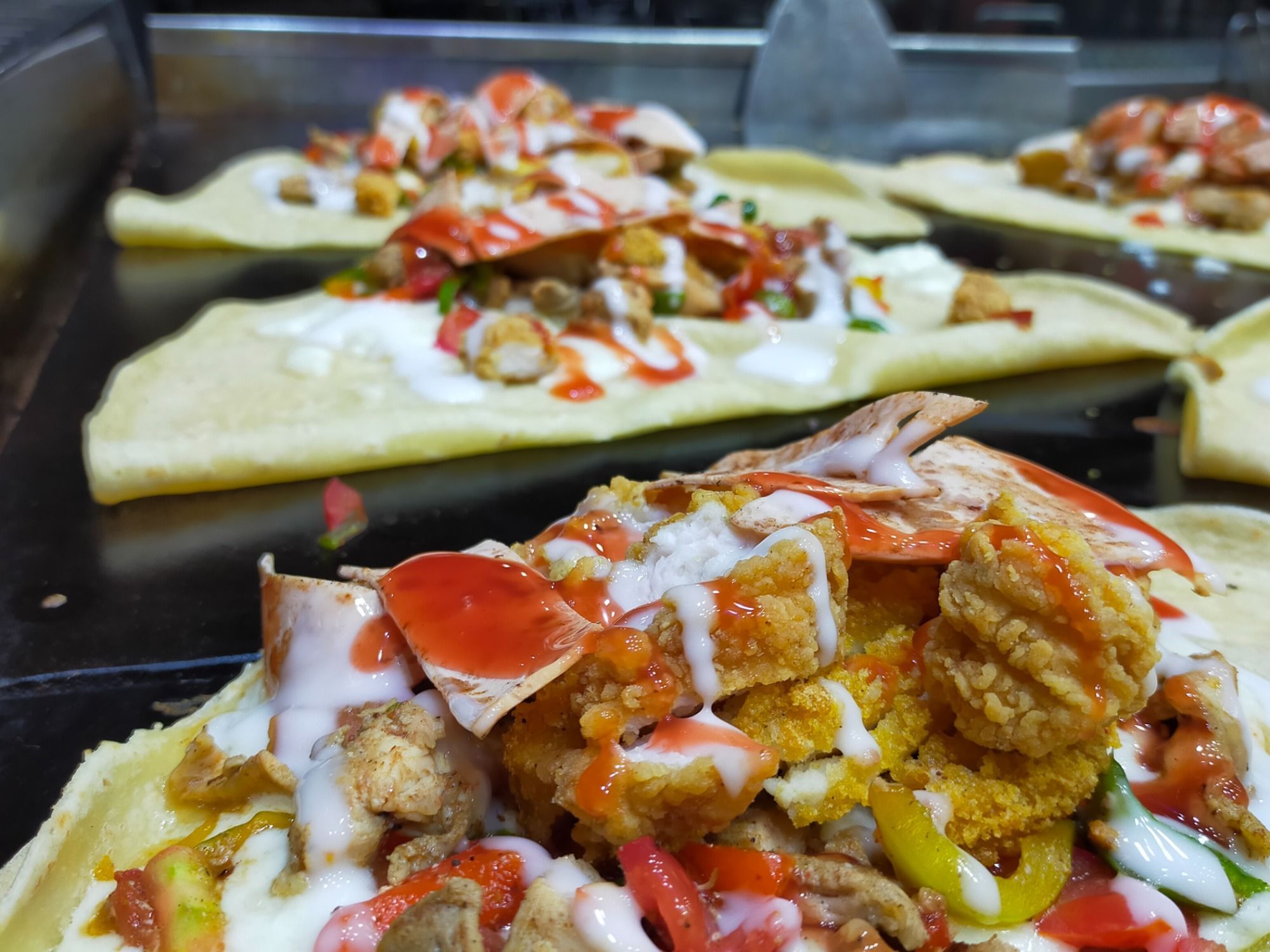 Mix Chicken Crepe