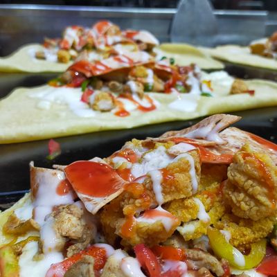 Mix Chicken Crepe