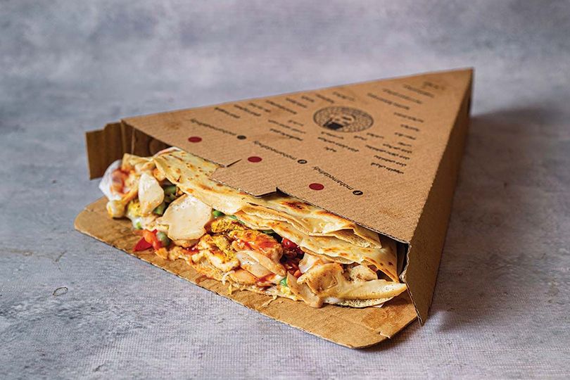 Chicken Mushroom Crepe