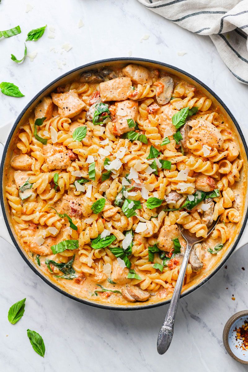 Chicken Mushroom Pasta