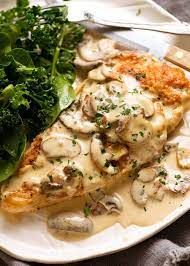 Chicken Mushroom Platter