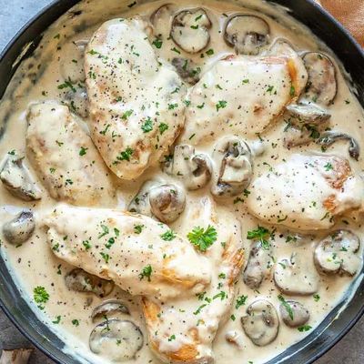Chicken Mushroom Sauce