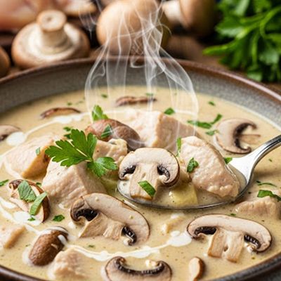 Chicken Mushroom Soup