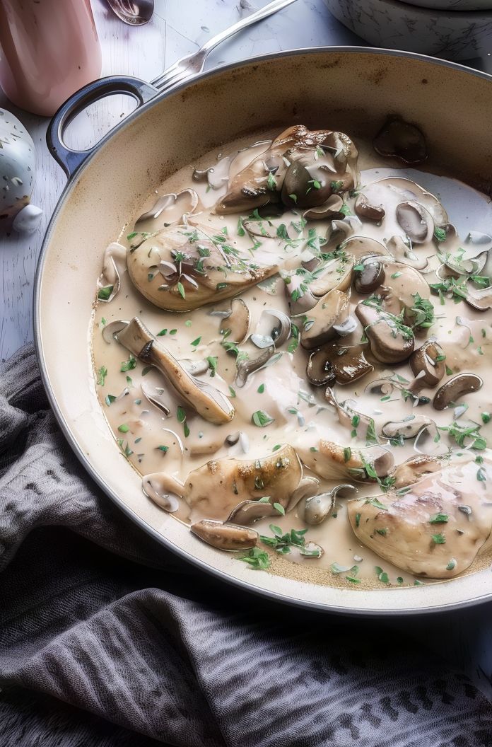 Mushroom Chicken And Mushroom Platter