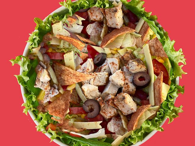 Chicken Nacho Salad Large