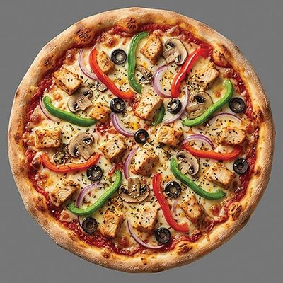 Oriental Chicken Pizza