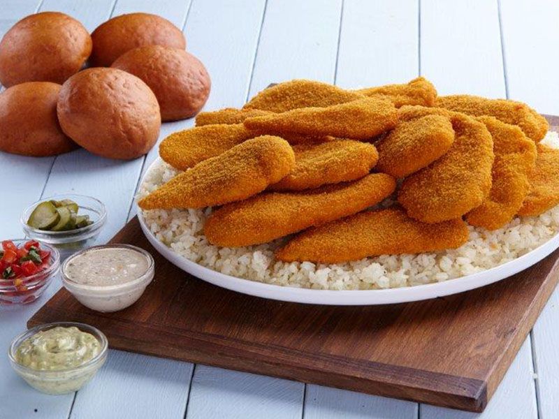 Chicken Pane Platter