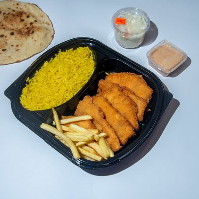 وجبة بانيه دجاج