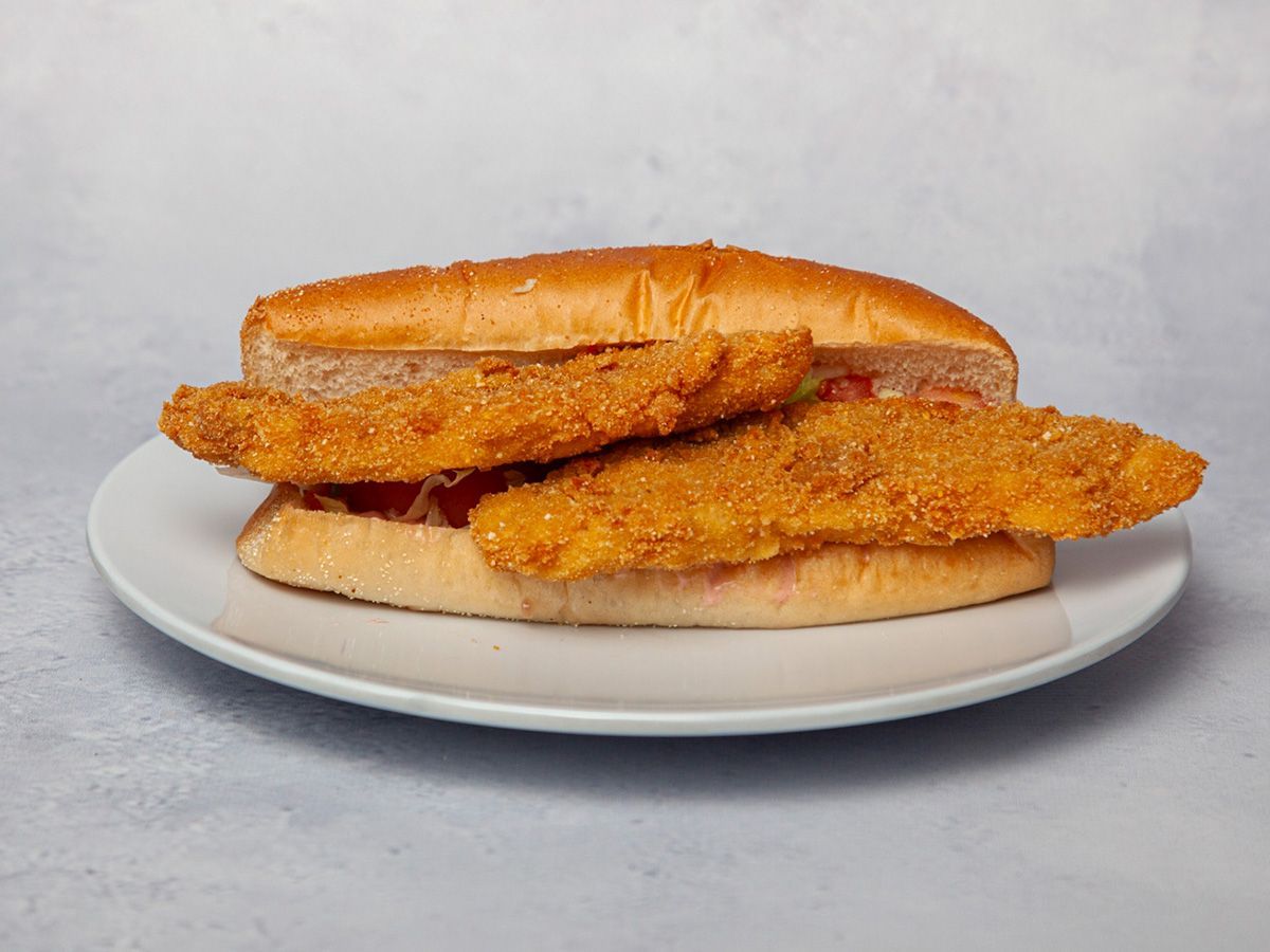 Chicken Pane Sandwich - Mini Bun
