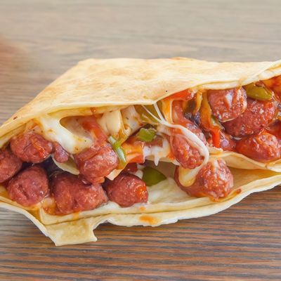 Hot Dog Crepe