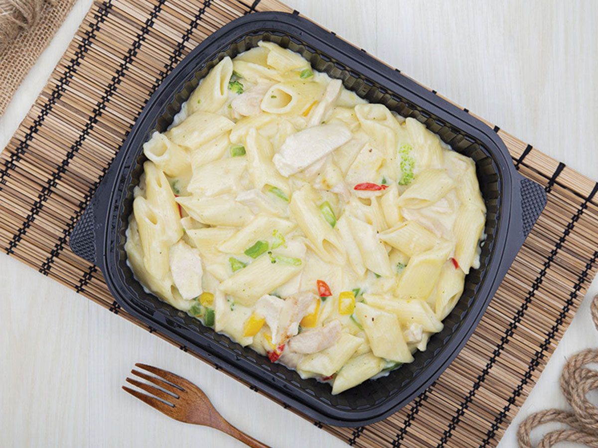 White Cripsy Chicken Pasta
