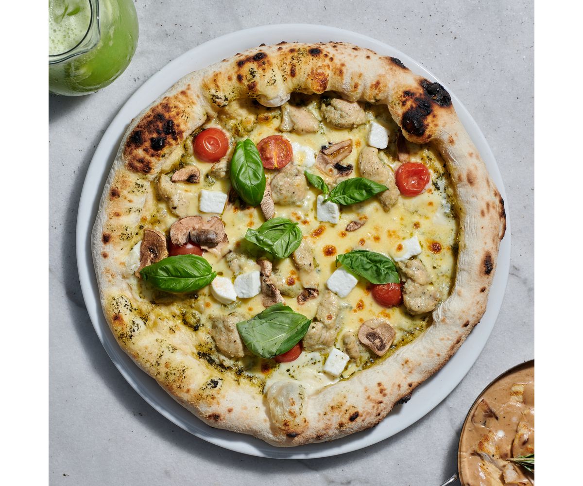 Chicken Pesto Pizza