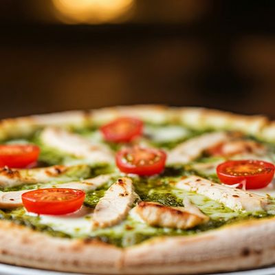 Chicken Pesto Pizza
