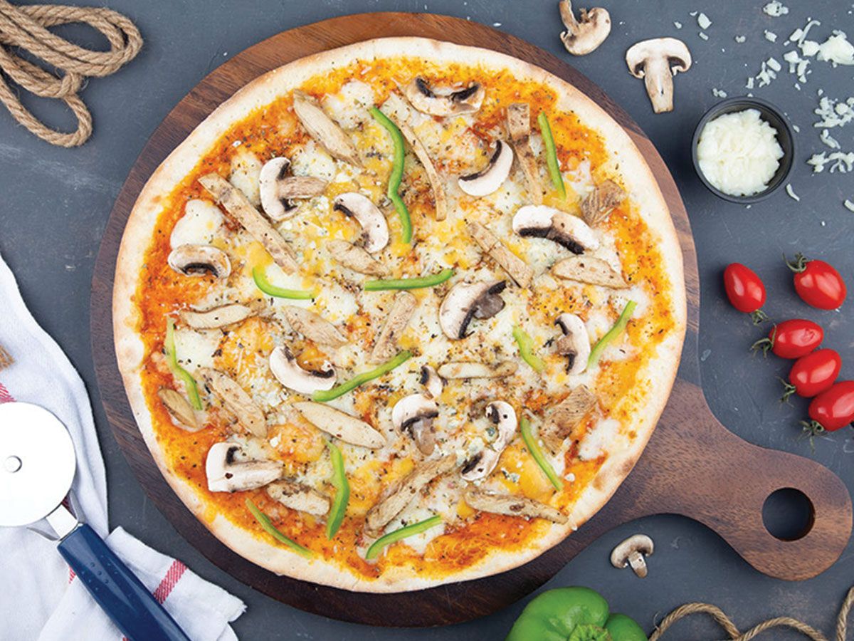 Chicken pizza