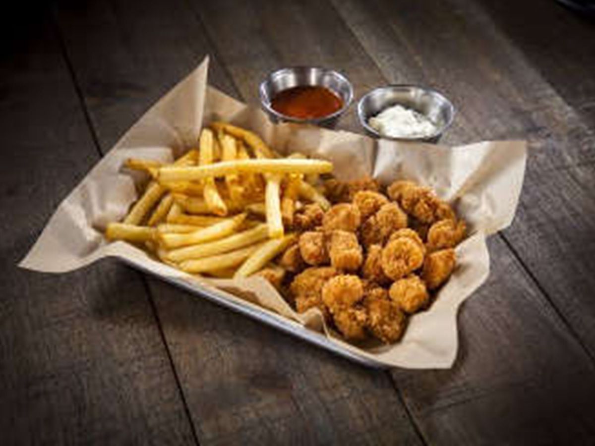 Chicken Popcorn And Fries