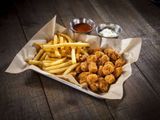 Chicken Popcorn And Fries