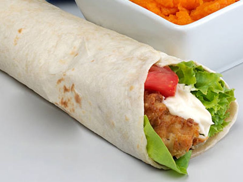 Chicken Potato Crepe