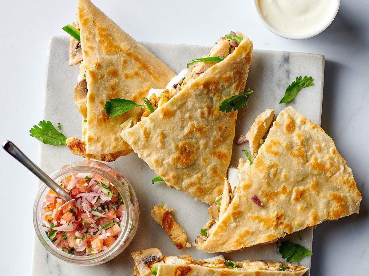 Chicken BBQ Quesadilla