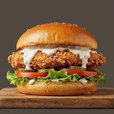 Chicken Ranch Burger