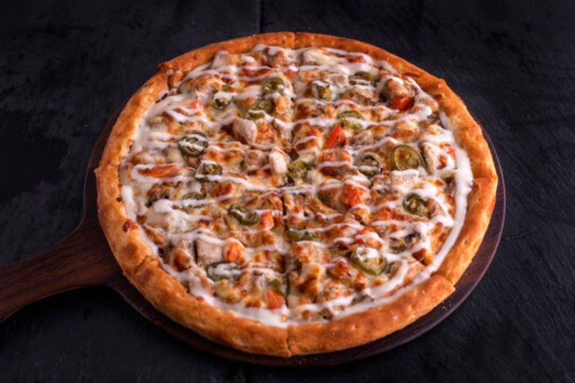 Chicken Ranch Italian pizza