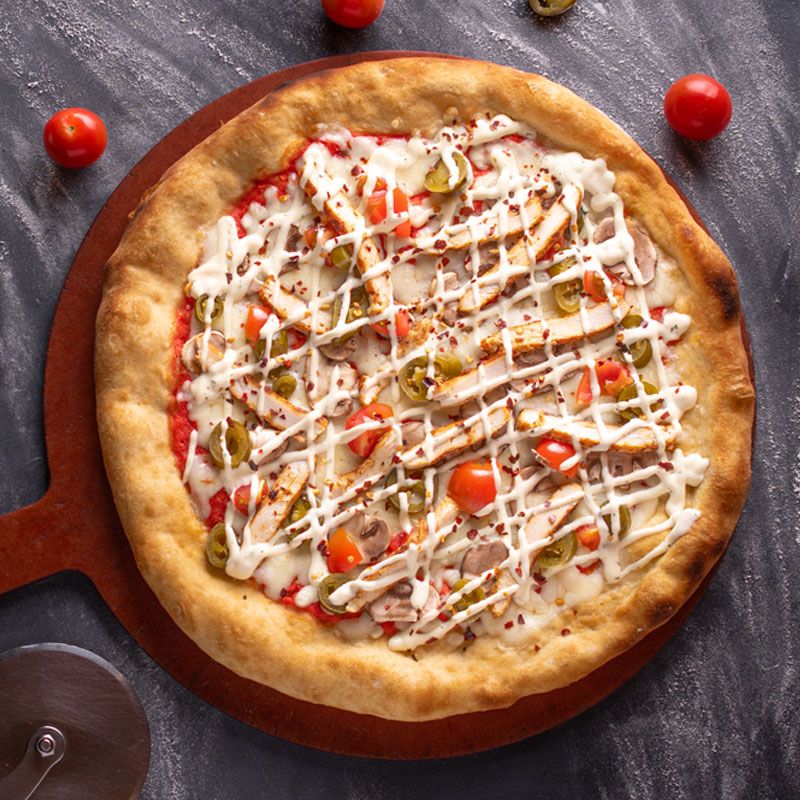 Chicken Ranch Pizza