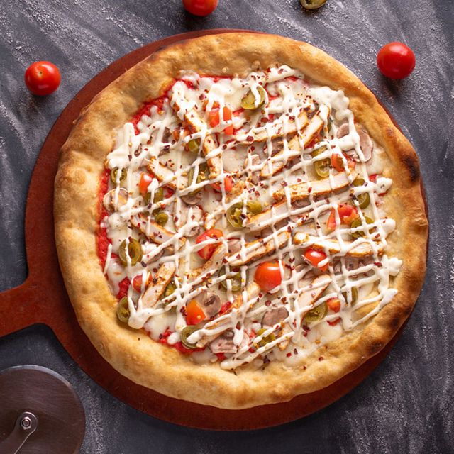 Chicken Ranch Pizza