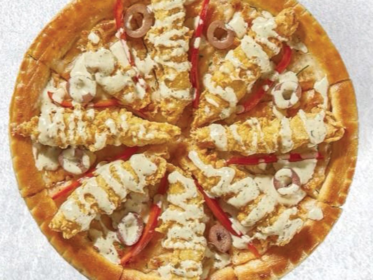 Chicken Ranch Pizza