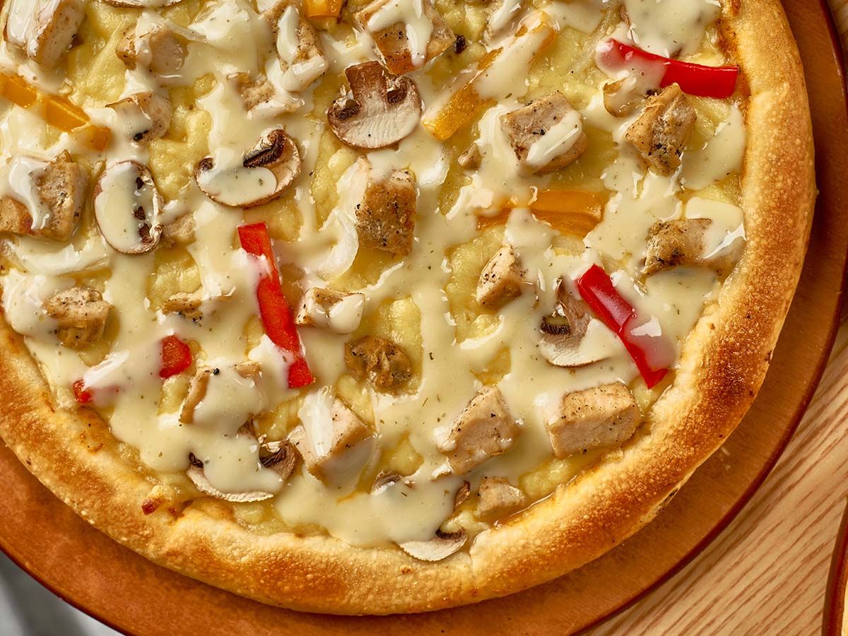 Chicken Ranch Pizza