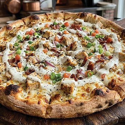 Chicken Ranch Pizza