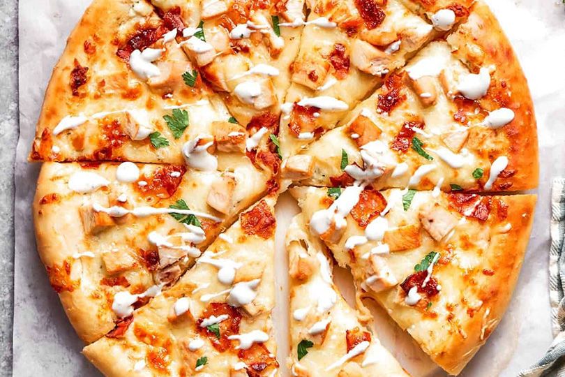 Chicken Ranch Pizza