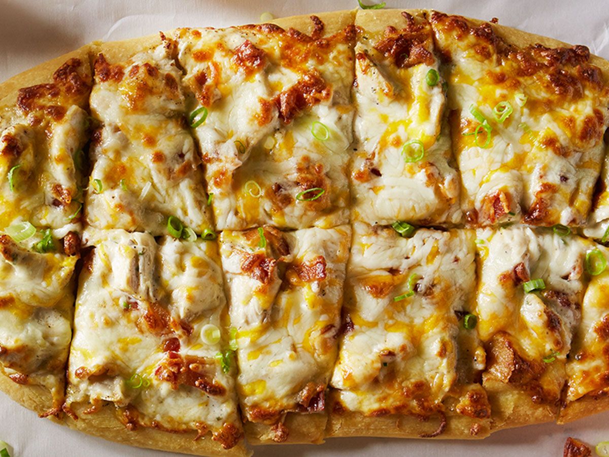 Chicken Ranch pizza