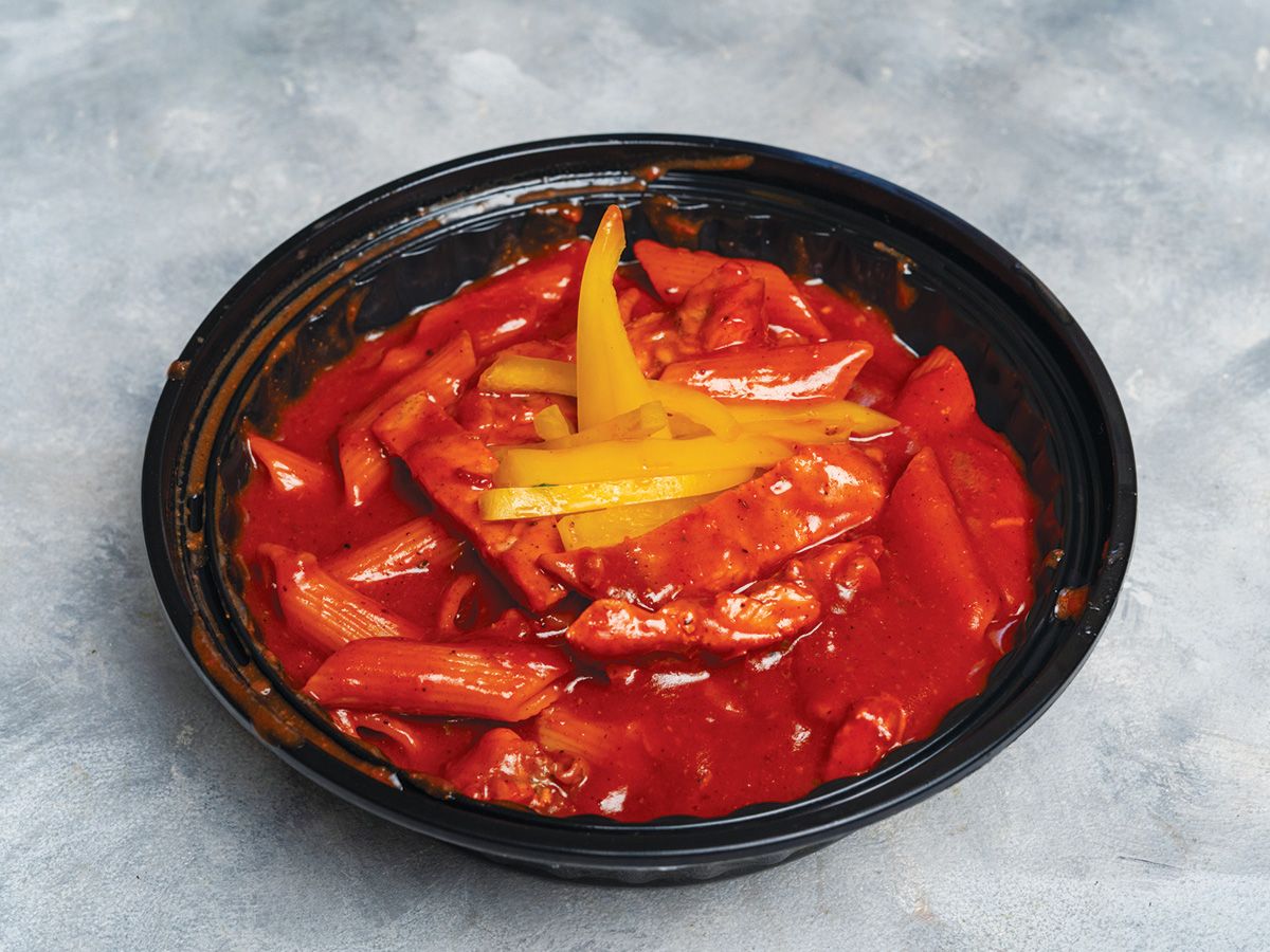 Chicken Red Curry Pasta