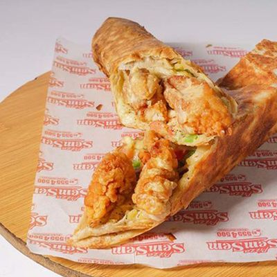 Chicken Roll Pie