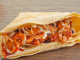 Chicken Shawarma Crepe